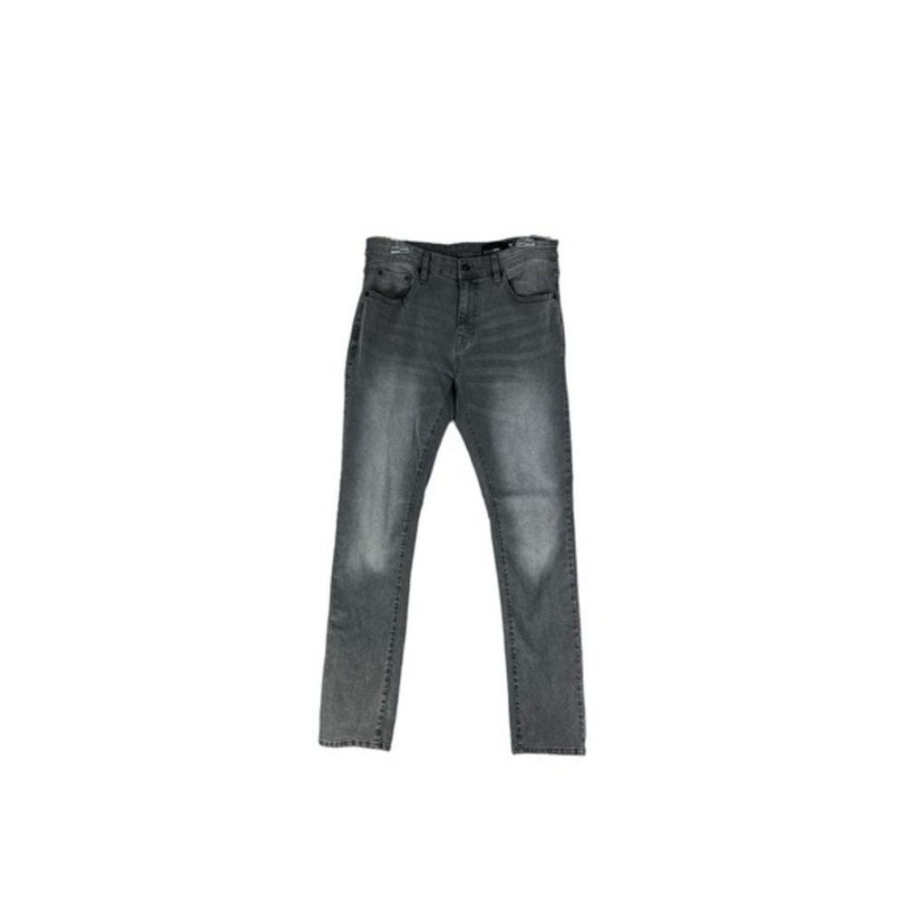 WXYZ Men's Nomad Slim Fit Gray‎ Washed Denim Jeans Size 32x32